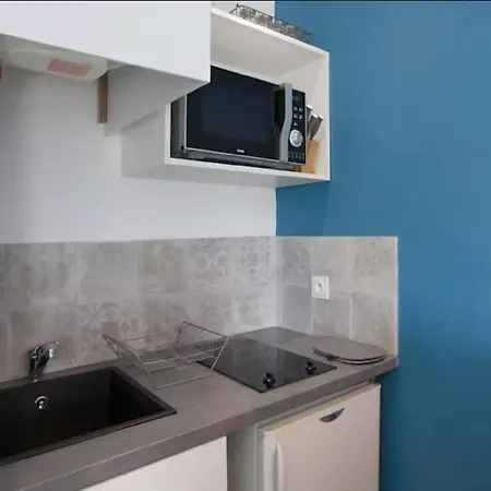 Beau Studio Bord De Mer Tout Equipe דירה *
