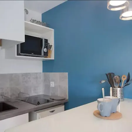 Beau Studio Bord De Mer Tout Equipe דירה
